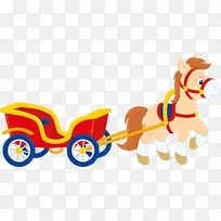 卡通马车-空若网 卡通马车-空若网