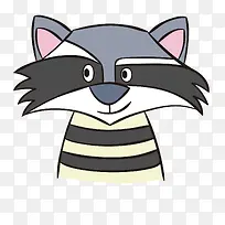 卡通小清新动物装饰海报设计狐狸-空若网 卡通小清新动物装饰海报设计狐狸-空若网