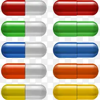 卡通多彩胶囊-空若网 卡通多彩胶囊-空若网