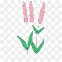 矢量红樱绿叶狗尾巴草-空若网 矢量红樱绿叶狗尾巴草-空若网