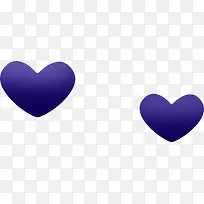 深蓝色爱心七夕-空若网 深蓝色爱心七夕-空若网