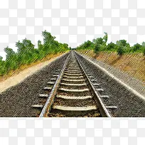 铁路和树-空若网 铁路和树-空若网