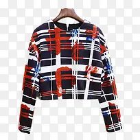 夏季条纹带花短款上衣-空若网 夏季条纹带花短款上衣-空若网