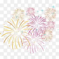 春节美丽多彩烟花-空若网 春节美丽多彩烟花-空若网