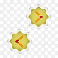 绿色三角形按钮-空若网 绿色三角形按钮-空若网