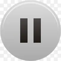 停止立体按钮图标-空若网 停止立体按钮图标-空若网