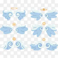 矢量图创意的翅膀-空若网 矢量图创意的翅膀-空若网