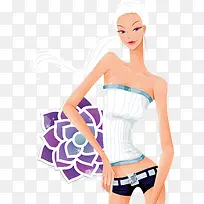 矢量时尚女性-空若网 矢量时尚女性-空若网