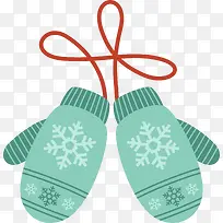 绿色卡通手套-空若网 绿色卡通手套-空若网