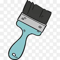 手绘劳动工具矢量毛刷素材-空若网 手绘劳动工具矢量毛刷素材-空若网
