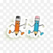 铅笔卡通手绘-空若网 铅笔卡通手绘-空若网