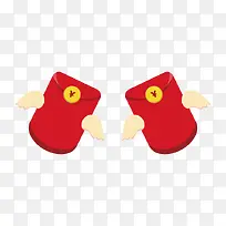 长翅膀的卡通红包-空若网 长翅膀的卡通红包-空若网