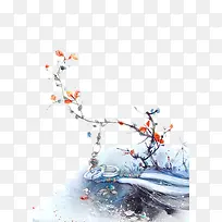 手绘树枝-空若网 手绘树枝-空若网