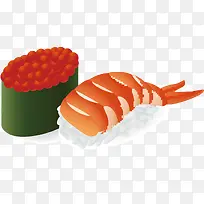 矢量手绘寿司素材-空若网 矢量手绘寿司素材-空若网