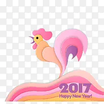 2017扁平化公鸡元素-空若网 2017扁平化公鸡元素-空若网