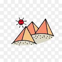 橙色大山-空若网 橙色大山-空若网