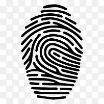 矢量手指指纹-空若网 矢量手指指纹-空若网