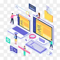 创意简约商务代码程序PPT-空若网 创意简约商务代码程序PPT-空若网