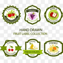 矢量手绘卡通水果-空若网 矢量手绘卡通水果-空若网