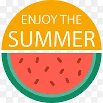 卡通手绘夏季水果标签设计-空若网 卡通手绘夏季水果标签设计-空若网