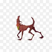 矢量嚎叫的狗-空若网 矢量嚎叫的狗-空若网