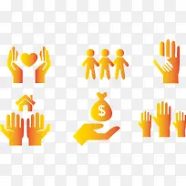 献爱心手势-空若网 献爱心手势-空若网