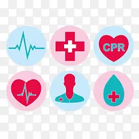 十字爱心图标-空若网 十字爱心图标-空若网