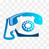 灰蓝色家用老式电话模型-空若网 灰蓝色家用老式电话模型-空若网