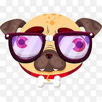 卡通可爱小动物装饰动物头像-空若网 卡通可爱小动物装饰动物头像-空若网