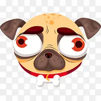 卡通可爱小动物装饰动物头像-空若网 卡通可爱小动物装饰动物头像-空若网