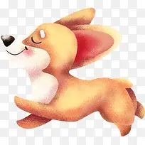 卡通可爱小动物装饰动物头像狗狗-空若网 卡通可爱小动物装饰动物头像狗狗-空若网