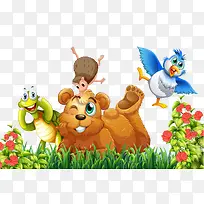 森林的动物-空若网 森林的动物-空若网