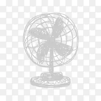 粉笔手绘卡通电风扇-空若网 粉笔手绘卡通电风扇-空若网