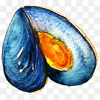 水彩画食物 手绘食物 高热量食-空若网 水彩画食物 手绘食物 高热量食-空若网