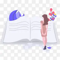 ��ͨʱ��Ů���Ķ��廭װ��ͼ��-������