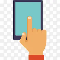 手指划↑手机屏矢量素材-空若网 手指划↑手机屏矢量素材-空若网