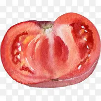 卡通手绘蔬菜装饰海报设计番茄-空若网 卡通手绘蔬菜装饰海报设计番茄-空若网