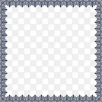 蓝色花纹边框-空若网 蓝色花纹边框-空若网