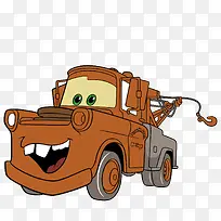 卡通起重汽车-空若网 卡通起重汽车-空若网