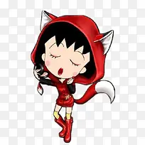 爱美的小女孩-空若网 爱美的小女孩-空若网