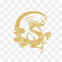 简约经典中国龙剪纸广告设计-空若网 简约经典中国龙剪纸广告设计-空若网