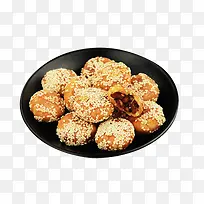 一碟好吃的芝麻饼干设计-空若网 一碟好吃的芝麻饼干设计-空若网