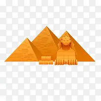 埃及金字塔卡通素材-空若网 埃及金字塔卡通素材-空若网