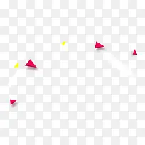 立体三角形漂浮素材-空若网 立体三角形漂浮素材-空若网