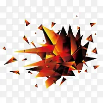 喷溅三角素材-空若网 喷溅三角素材-空若网