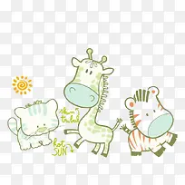 卡通斑马-空若网 卡通斑马-空若网