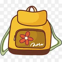 矢量插画书包-空若网 矢量插画书包-空若网