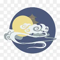 中秋节意境插画设计-空若网 中秋节意境插画设计-空若网