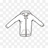 线描服饰手绘简图-空若网 线描服饰手绘简图-空若网