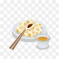 盘子里的豆沙包-空若网 盘子里的豆沙包-空若网